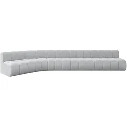 ECKSOFA modulares Sofa Montra-L3 - 472x174x70 cm Grau