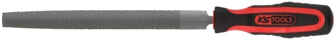 Lime demi-ronde, forme E, bâtarde, 300mm ; KS Tools (157.0127)