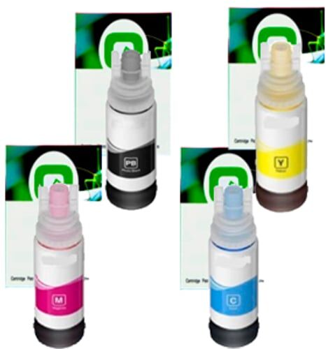 Q-Nomic 106 Pack botellas de tinta 4 colores