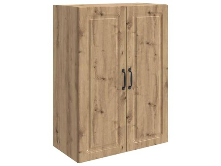 YUTAASU Standschrank Holzwerkstoff Artisan-Eiche 66x34,5x90 cm