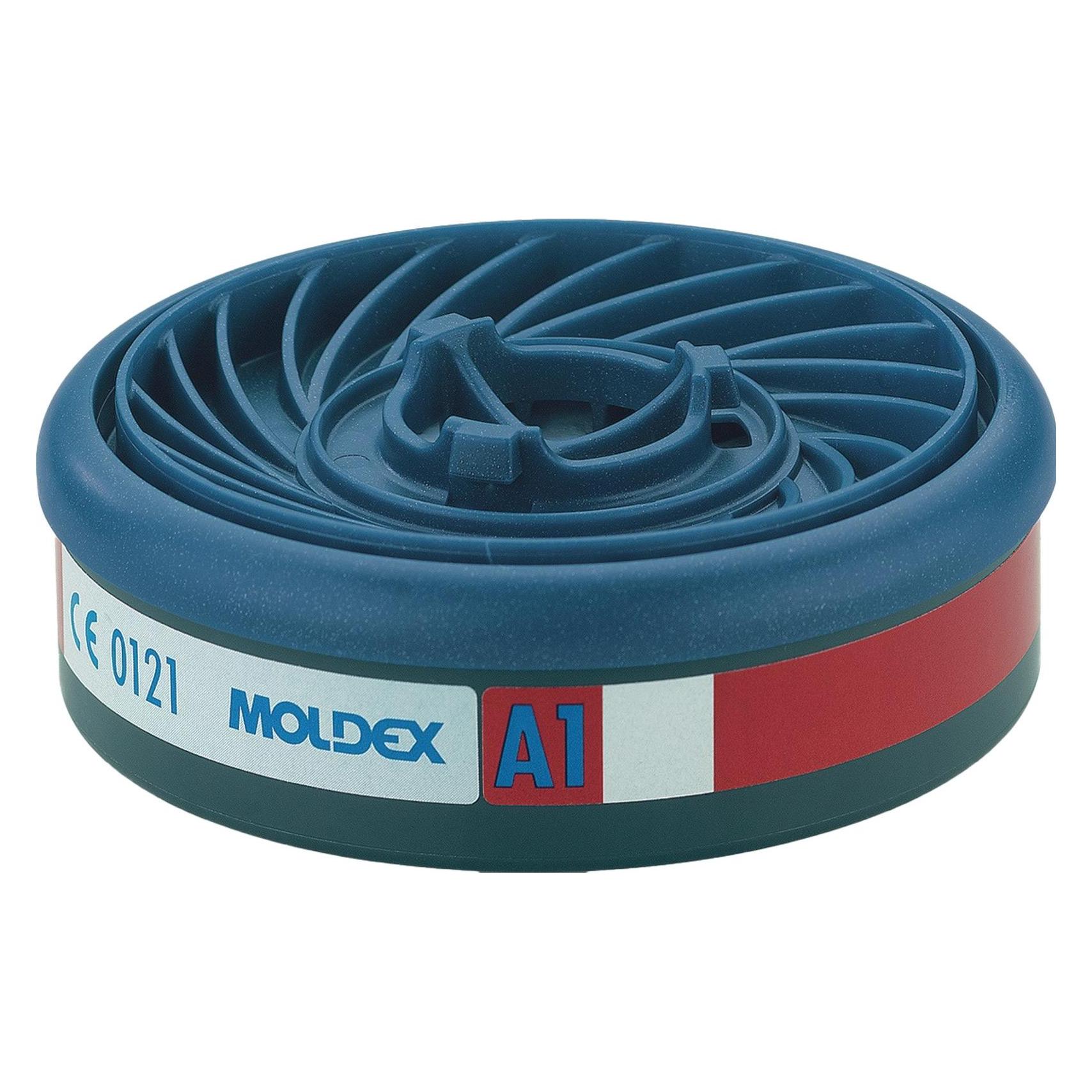 Moldex Gasfilter 910001 EN 14387:2004 + A1:2008 A1 passend für 4000 370 738, 4000 370 739 (Atemschutzmaske Ersatzfilter) (910001)
