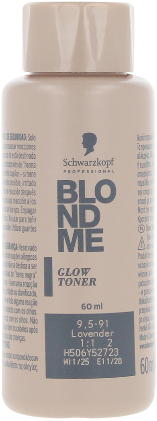 Schwarzkopf Professional BlondMe Shine Toner Lavender 9.5-91