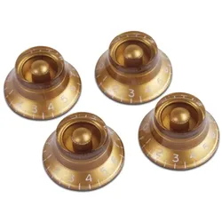 Gibson Top Hat Knobs Viererpack - Gold - Potiknopf