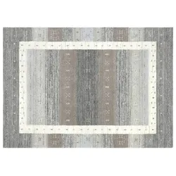 THEKO Handwebteppich Memu ZO-7406-24 silver multi 200x300 cm