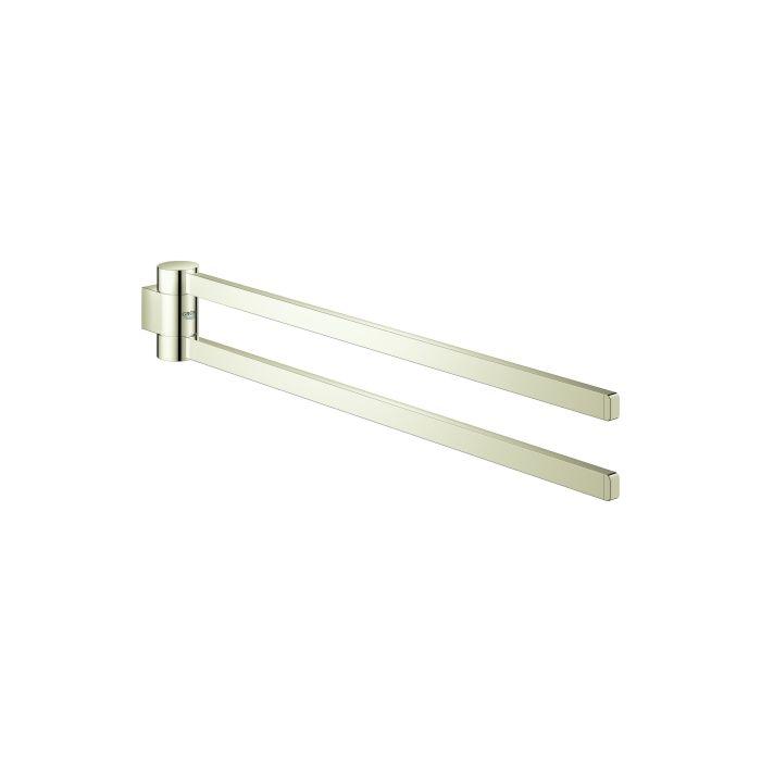 Grohe Selection Handtuchhalter 41063BE0 40 cm, 2-armig, schwenkbar, nickel poliert