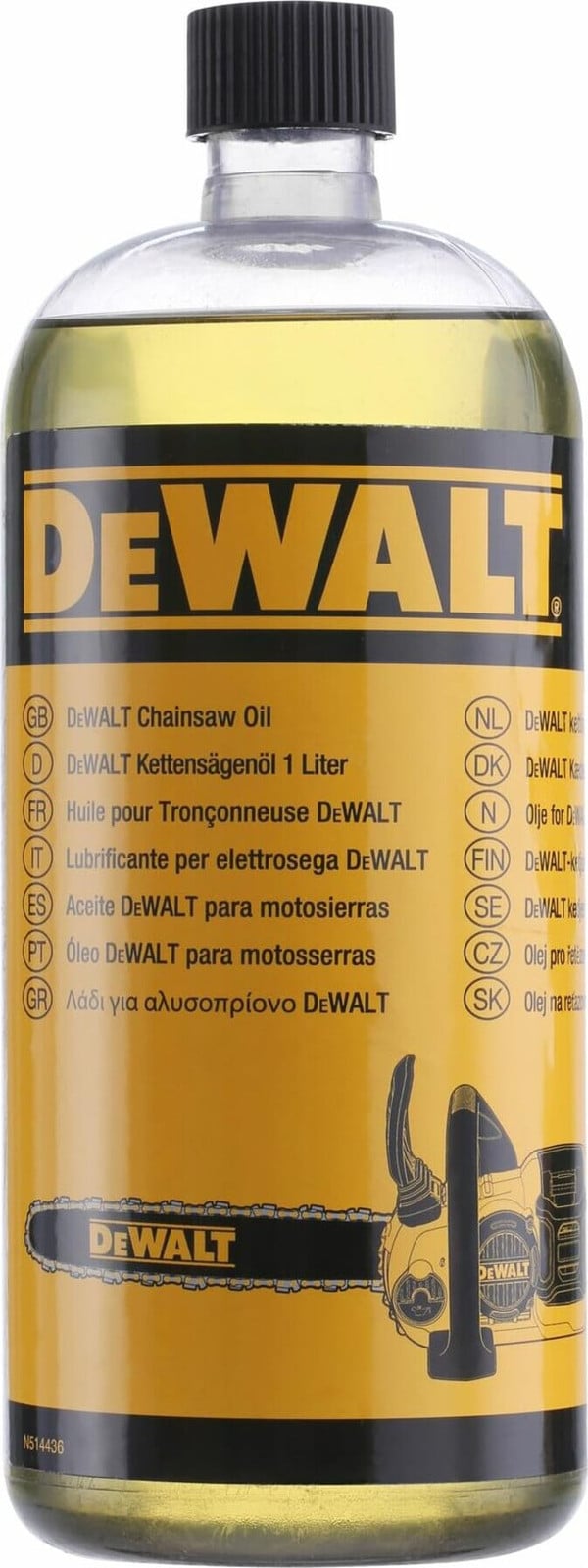 DeWalt Flexvolt kettingzaagolie, 1 liter
