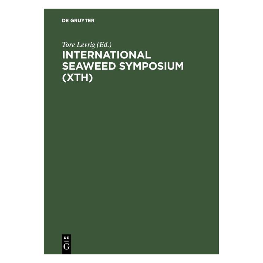 De Gruyter International Seaweed Symposium (Xth) (Deutsch, Hardcover) (67045076)