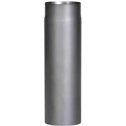 FireFix, Zubehör Kerzen + Kamin, RD150/5 Ofenrohr aus 2 mm starken Stahl (Rauchrohr) in 150 mm Durchmesser, für Kaminöfen