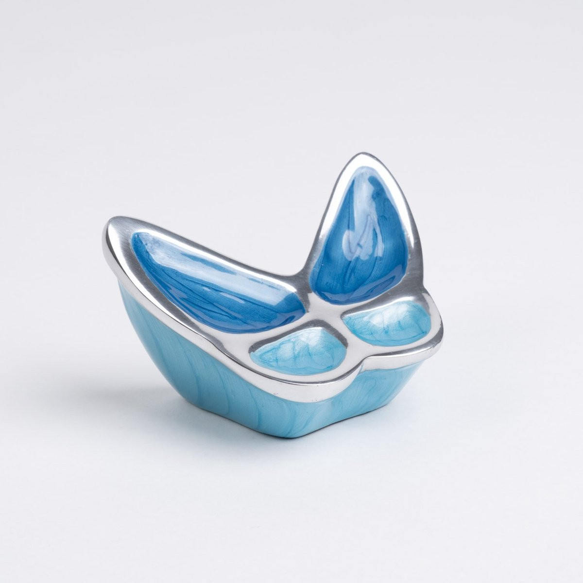 Urn Store Mini Vlinder Urn Blauw - 50 ml - Crematie Urn voor Menselijke As of Huisdieren