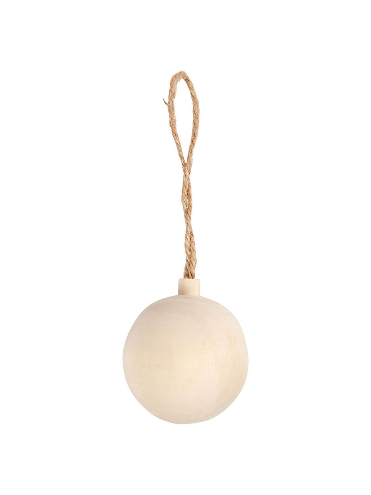 Creativ Company Christmas Bauble Pendant Wood 4.8cm
