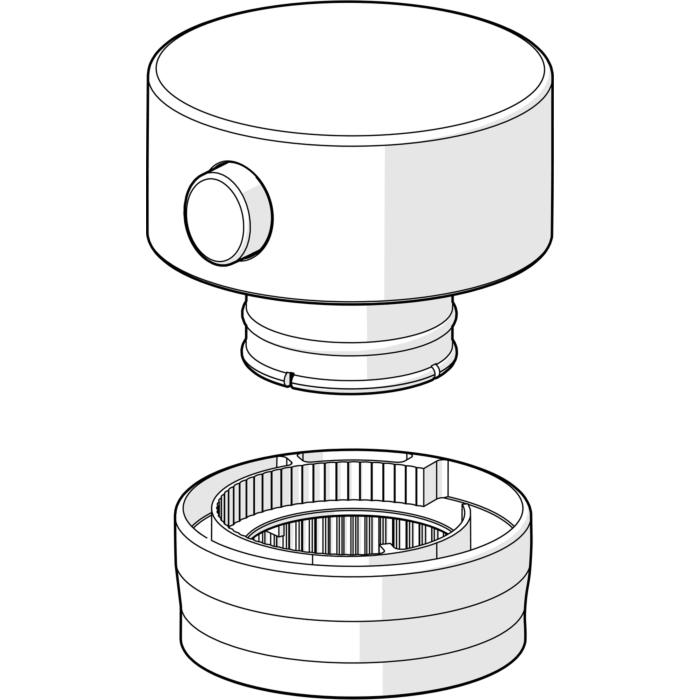 Hansa Temperatur-Wählgriff 59914360 59914360