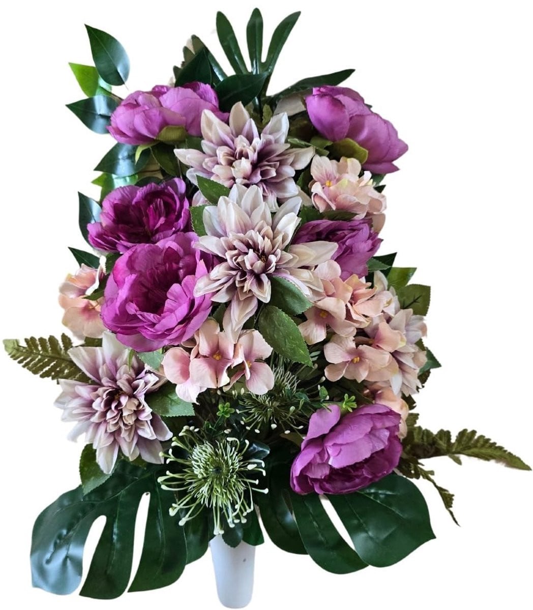 Omgoods Kunstbloemen voor Begraafplaatsen en Huizen - Herfstthema