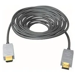Kindermann HDMI 2.0 AOC Kabel, 15m (St/St) (15 m), Videokabel, Schwarz