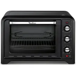 Moulinex OX485810, Kleinbackofen, Schwarz