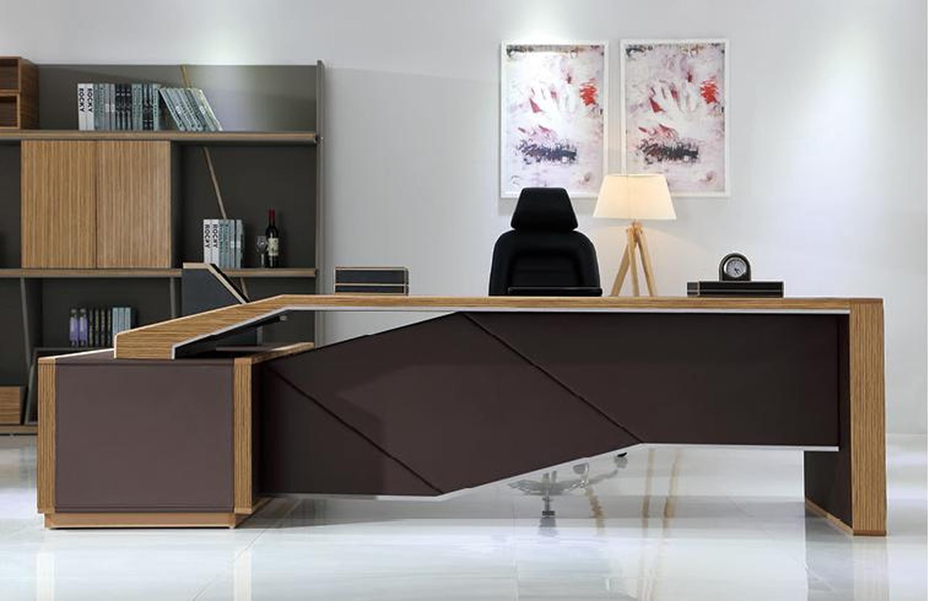 Designer Büro Arbeit Zimmer Set Sessel Tisch Komplett Möbel 3tlg. Einrichtung