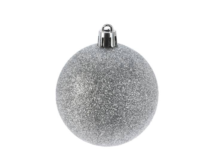 Weihnachtskugel Set 6 cm 35-teilig silber