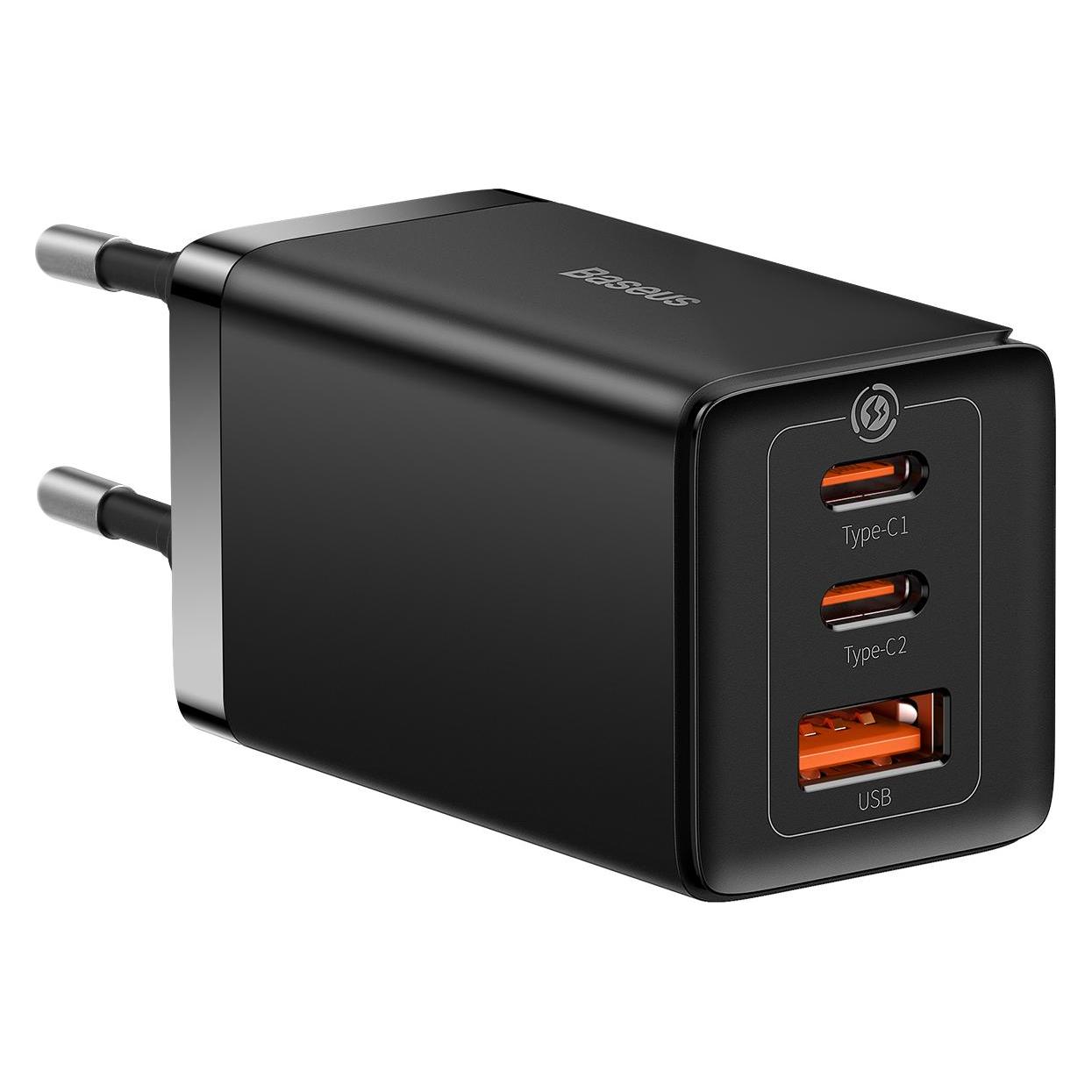 Baseus GaN5 Pro (65 W, 3 Ports) (CCGP120201)