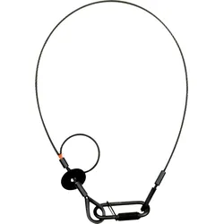 Saveking Safety Cable 3 mm - BGV-C1 WLL: 20 kg - 60 cm - Schwarz