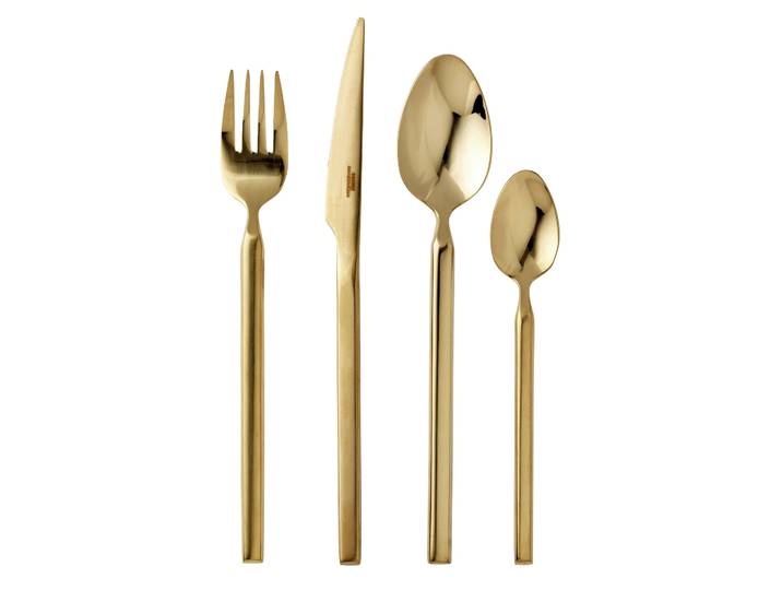 Broste Copenhagen Tvis Besteck 16 Teile Gold
