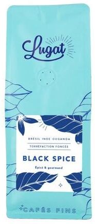 Cafés Lugat - Specialty Coffee Black Spice Kaffeebohnen 230 G - MaxiCoffee