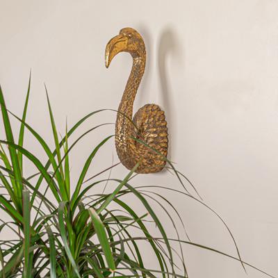 Storied Home "Decorative Resin Bird Bust Wall Décor - 5.8""L x 3.8""W x 11.8""H"