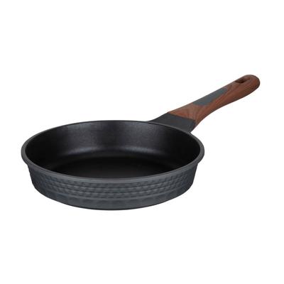 Bratpfanne RESTO KITCHENWARE "Capella, Pfanne antihaftbeschichtet und spülmaschinenfest", schwarz, H:5,5cm L:35,5cm Ø:24cm, Pfannen, Bratpfanne, Schmorpfanne mit einzigartigem 3D-Design