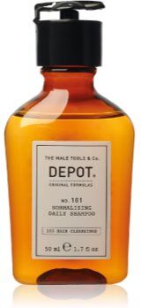 Depot 100 HAIR CLEANSING NO. 101 NORMALIZING DAILY SHAMPOO champô normalizador para uso diário 50 ml. 100 HAIR CLEANSING NO. 101 NORMALIZING DAILY SHAMPOO