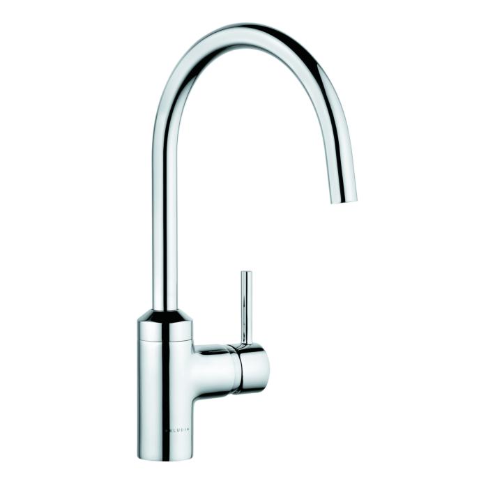 Kludi Küchenarmatur Bozz 428030576 chrom, schwenkbarer Auslauf