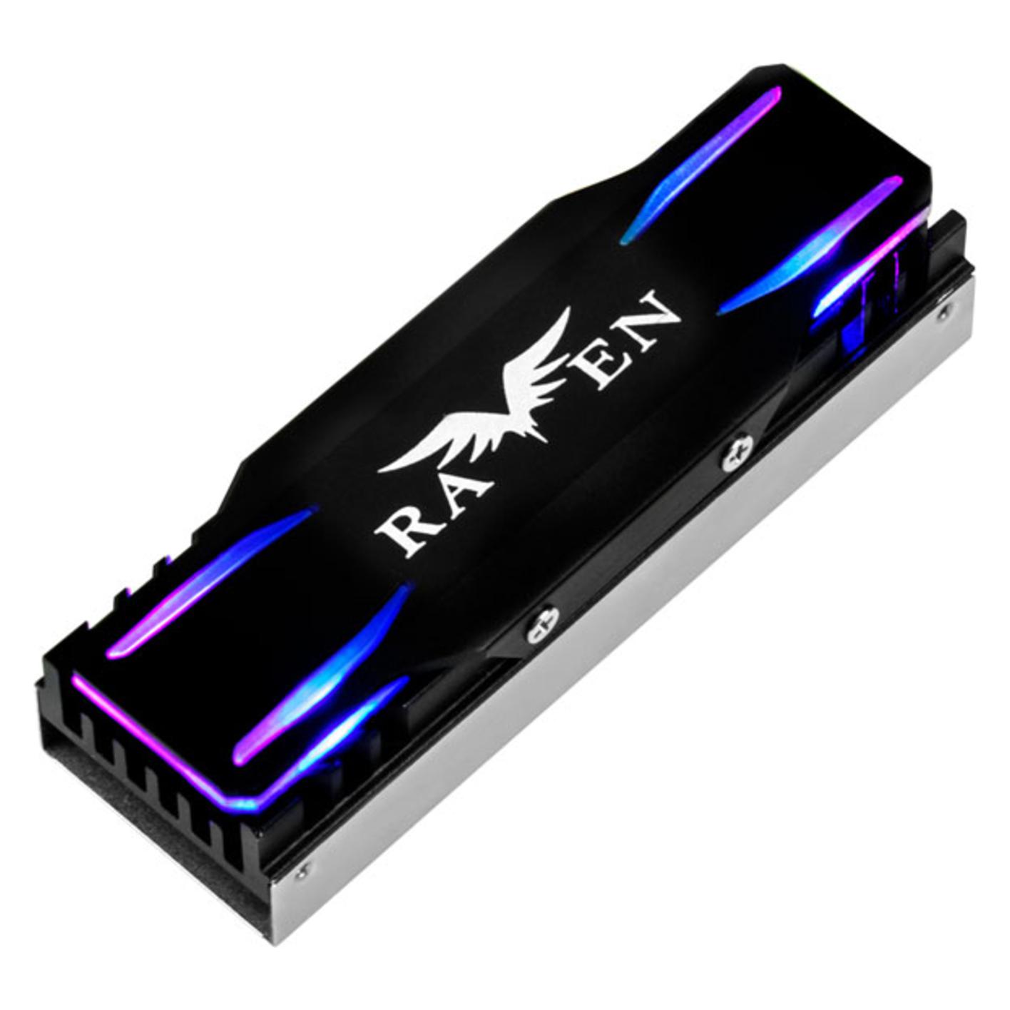 Silverstone Technology SST-TP03-ARGB - M.2 SSD cooling set + ARGB (SST-TP03-ARGB)