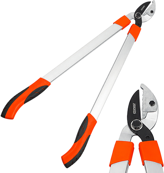 Stocker Hobby 66 Amboss - Astschere mit Amboss-Schnitt - Schnitt: 40 mm - Länge: 66 cm