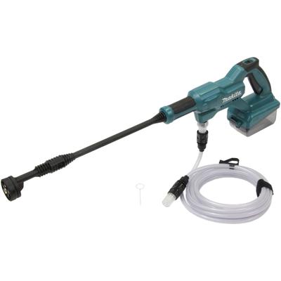 Akku-Druckreiniger MAKITA "»DHW180«", blau (petrol), B:9,9cm H:23,9cm L:88,8cm, Edelstahl, Hochdruckreiniger, 24 bar, 318 l/h, Edelstahl, 18V, Ohne Akku