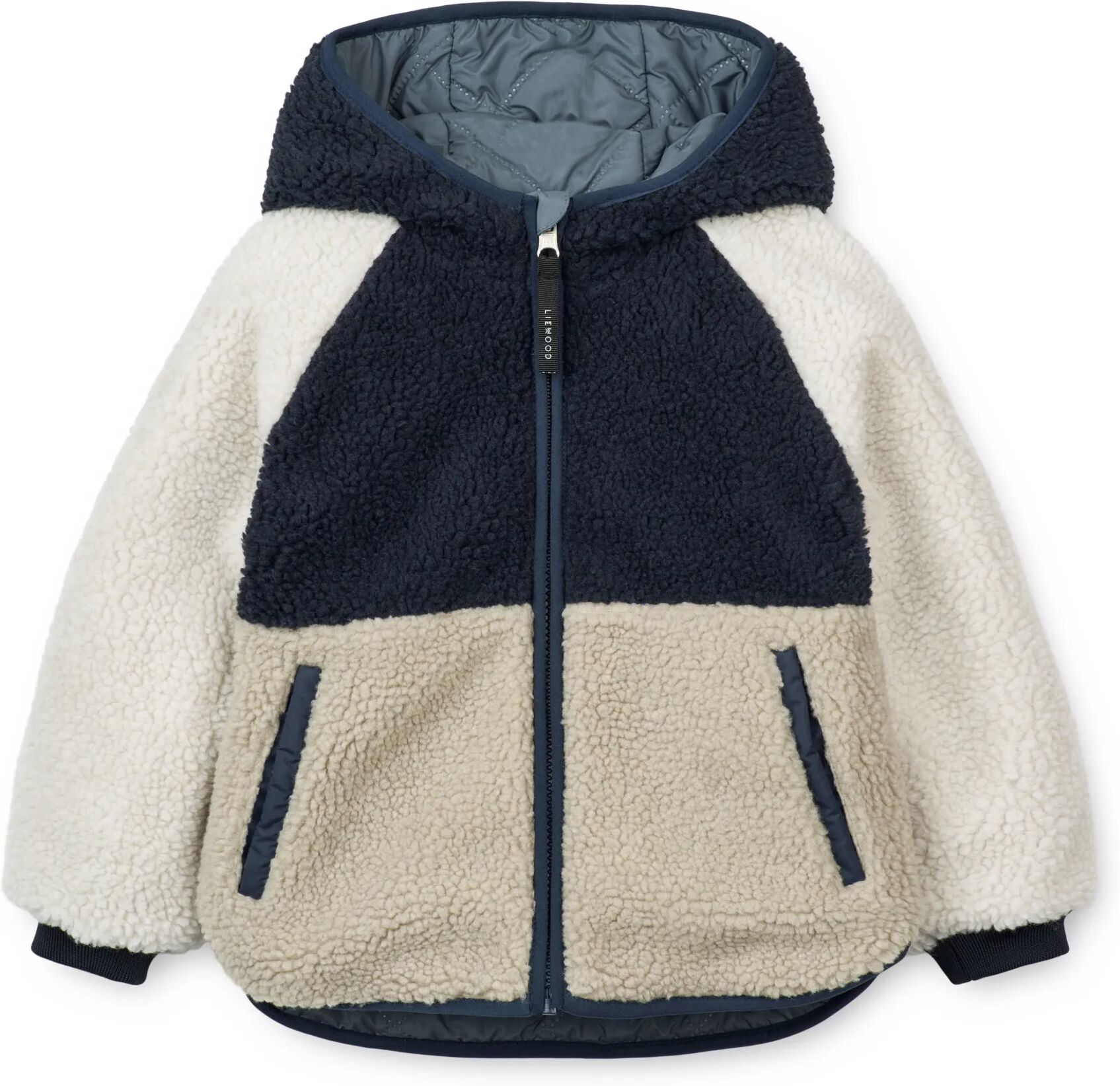 Liewood Veste Réversible Matières Recyclées Jackson Bleu 3 ans