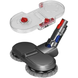LKD Wischaufsatz für Dyson V7, V8, V10, V11 und V15 – Staubsaugen und Bodenwischen in einem, Staubsauger Zubehör, Mehrfarbig