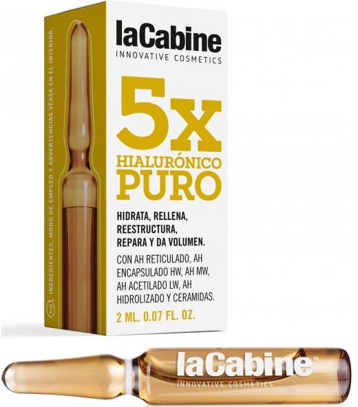 La Cabine Ampolla 5x Hialurónico Puro 2ml