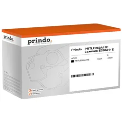 Prindo, Toner, kompatibel mit Lexmark E260A11E (BK)
