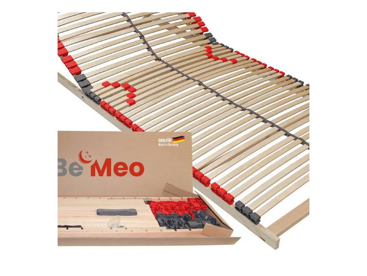 Lattenrost BeMeo Komfort Lattenrost, BeMeo, 42 Leisten mit Härte-Anpassung, Made in Germany