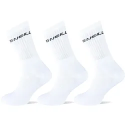 O ́neill Sportsocken 3-Pack weiß - 43-46 - 43-46