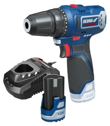 Dedra Accuboormachine 12V met 1 x 2.0Ah - DED7310T03