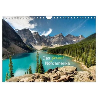 Das 'grüne' Nordamerika - Kanada und USA (Wandkalender 2027 DIN A4 quer), CALVENDO Monatskalender
