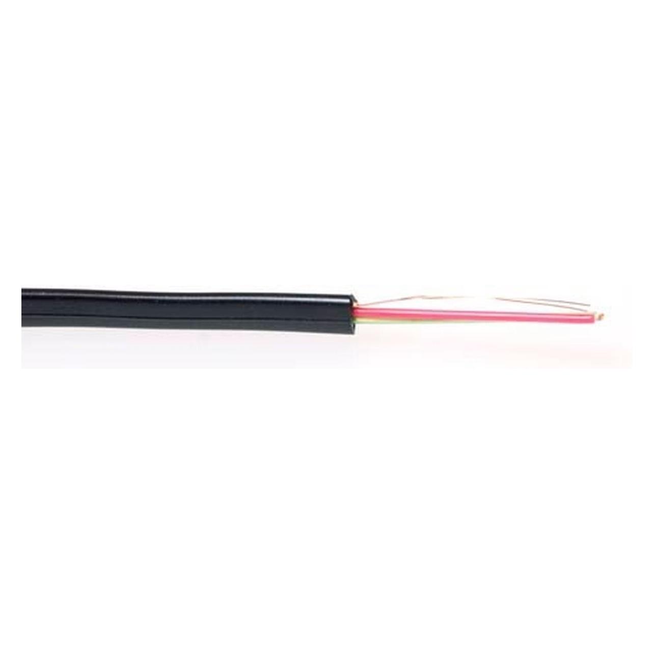 ACT Modular flatcable 8 conductors black. Conductors: 8 Modular cable 8c black 100m (100 m) (TD608Z)