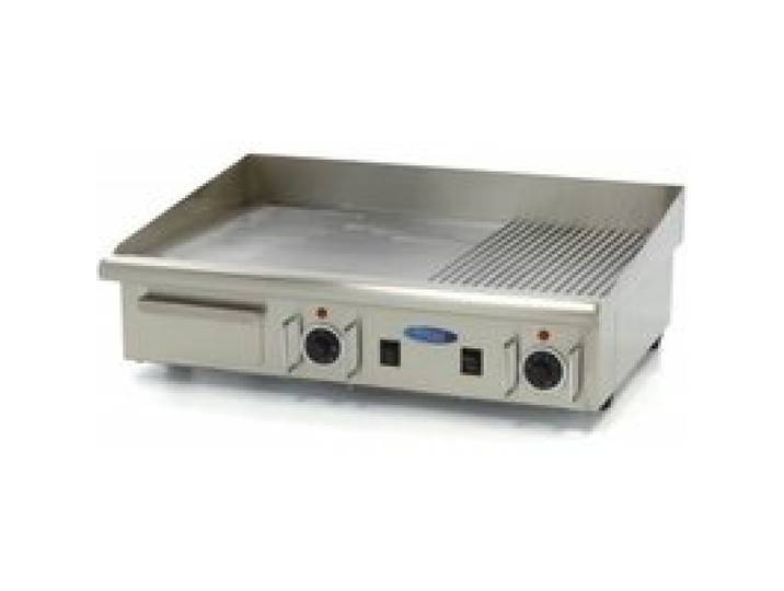 Plancha Moitié Lisse Moitié Rainurée - 73 cm - 400V