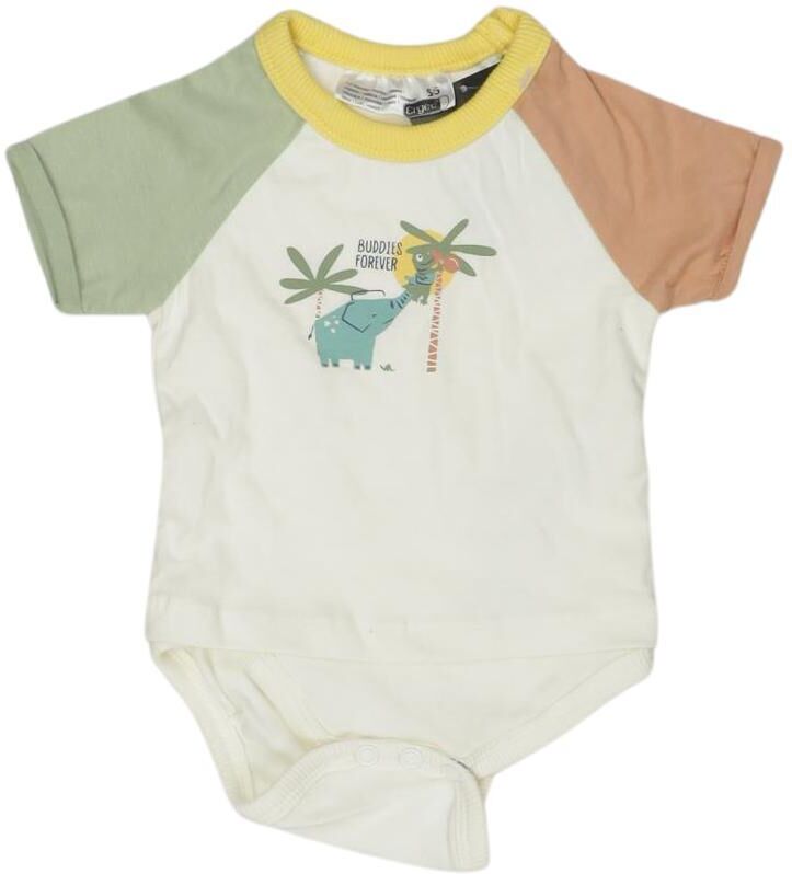 KIK KID Mädchen Strampler, Mehrfarbig, Gr. EU 56, Baumwolle - Second Hand
