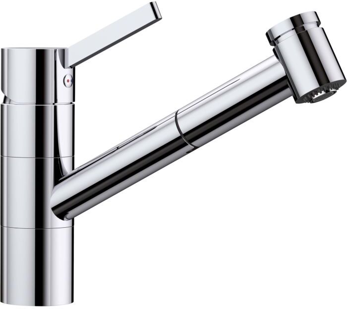 Blanco Tivo-s Küchenarmatur 518424 Niederdruck, ausziehbar, chrom