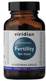 Viridian High Power Plant Fertility for Men 60 Capsules
