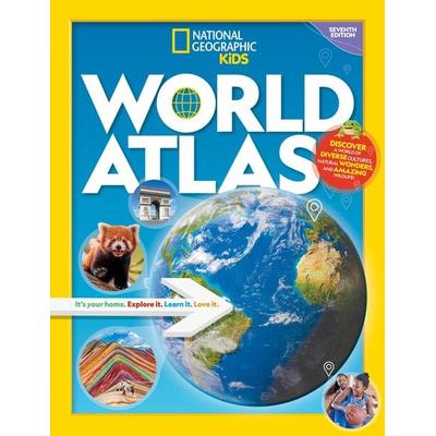 National Geographic Kids World Atlas, 7th Edition, Taschenbuch von National Geographic Kids, Random House N.Y., 978-1-4263-7774-7