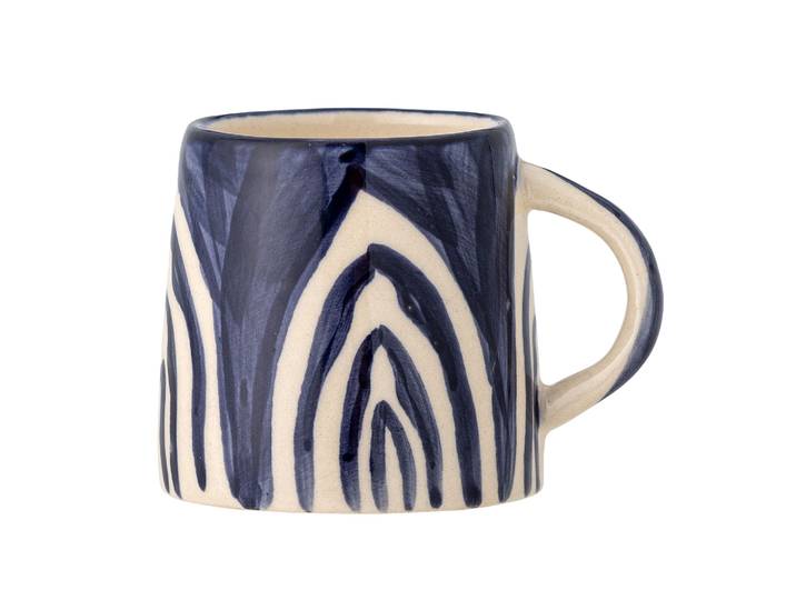 Bloomingville Shama espresso kopjes blauw set van 6 stuks - 82061091