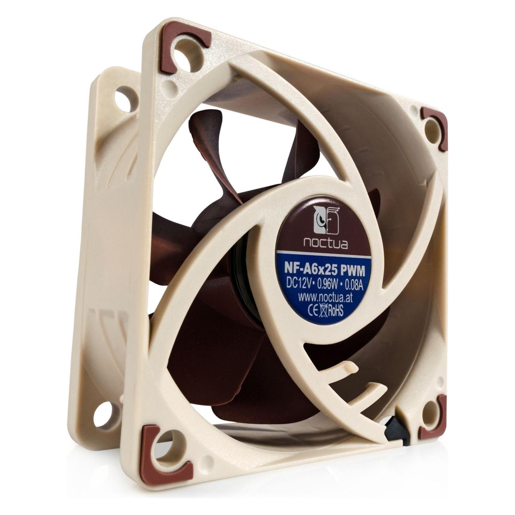 Noctua NF-A6x25 5V PWM Computergehäuse Ventilator 6 cm Beige (60 mm, 1x) (NF-A6X25 PWM 5V)