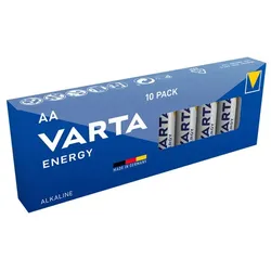 VARTA Energy Batterie Mignon AA LR6 10er Retail Box