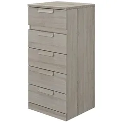 KOMMODE 5 Schubladen Cyrus - Französische Herstellung - 48/45/105 cm