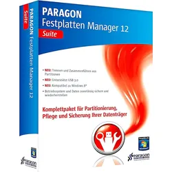 Paragon Festplatten Manager 12 Suite